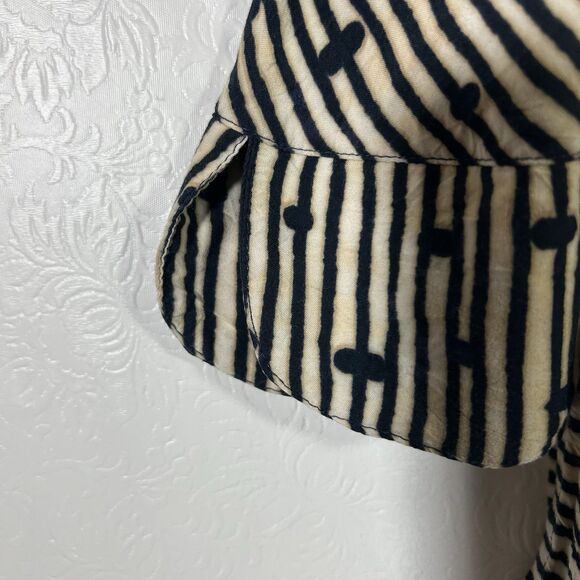 Vintage Jams World Tapa Print Pullover Rayon Tunic Top Sz S Batik Tropical Boho - Picture 7 of 16